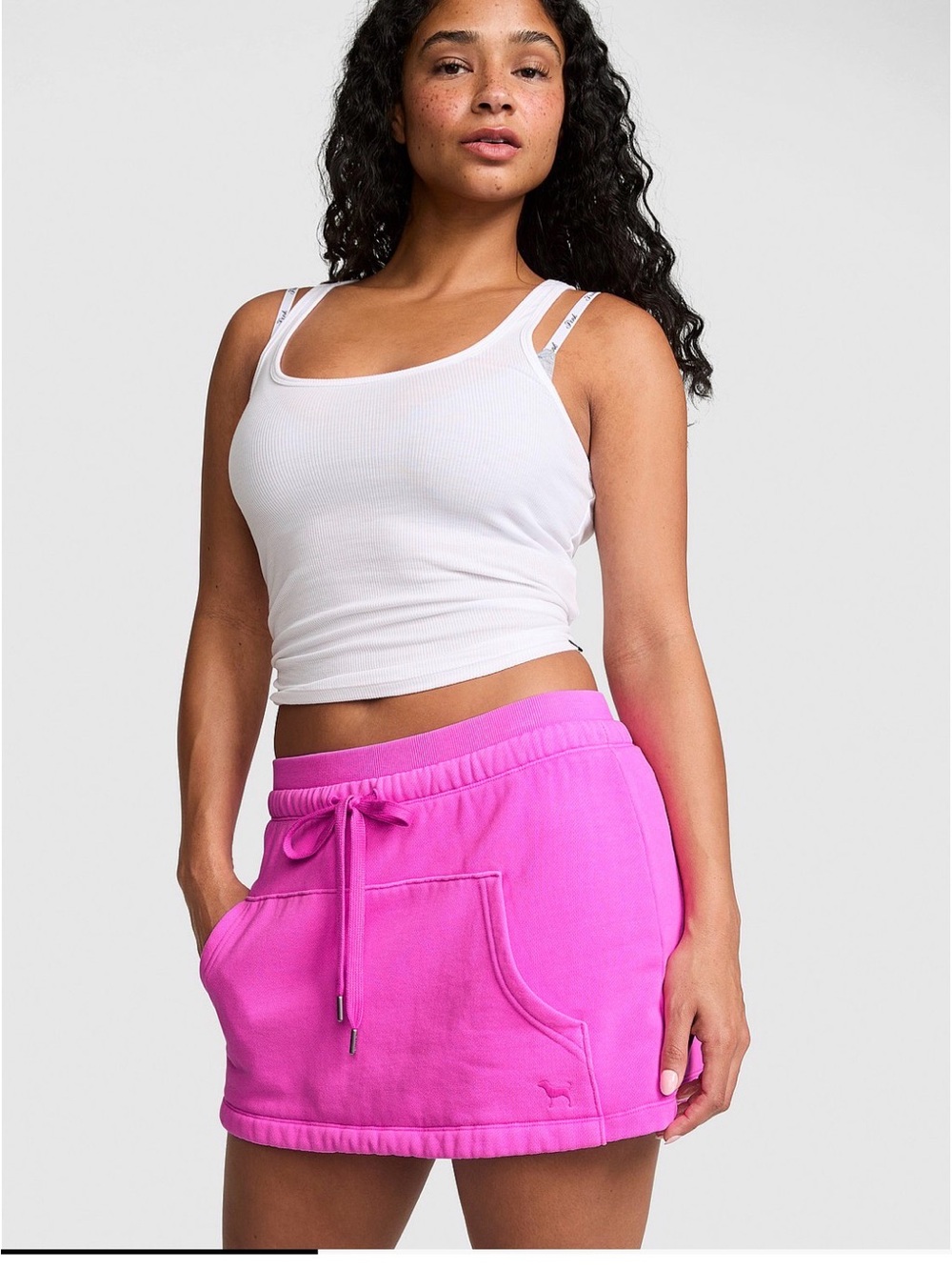 PINK Victoria's Secret Hot Pink Skort